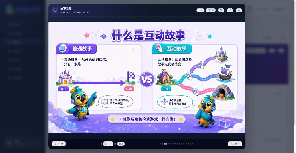 什么是互动故事